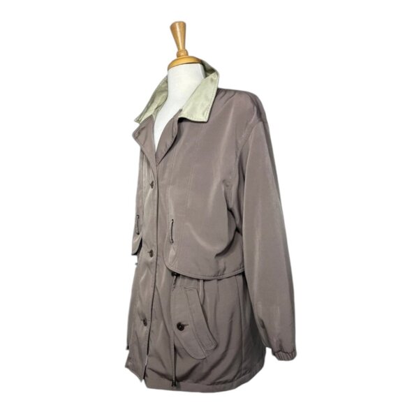 Braetan Authentic Outerwear Womens Medium Utility Lightweight Jacket Zip Up Sz M - Picture 3 of 12